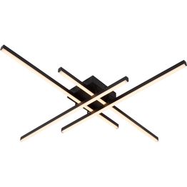 Plafondi Lucide Novak, 80x80cm, IP20, 42W, musta