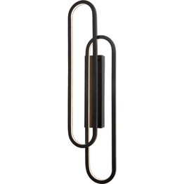 Seinävalaisin Lucide Thelma, 8.7x16.5cm, IP20, 35W, musta