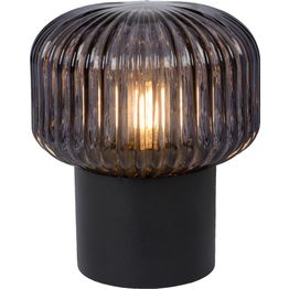 Pöytävalaisin Lucide Jany, Ø16cm, IP20, musta