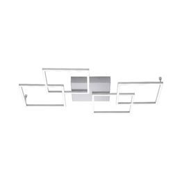 LED-kattovalaisin Paul Neuhaus Inigo 51x80cm 8W himmennettävä harjattu teräs