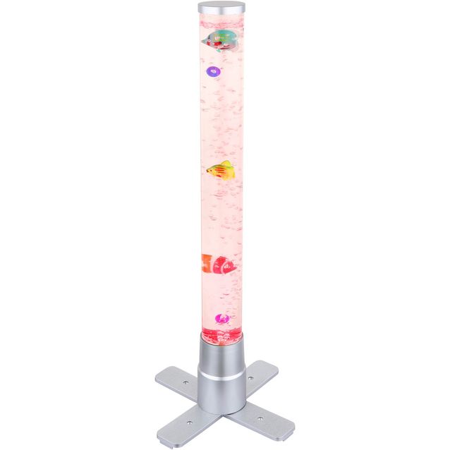 LED-lattiavalaisin Globo Mendoza 61cm, hopea/kirkas