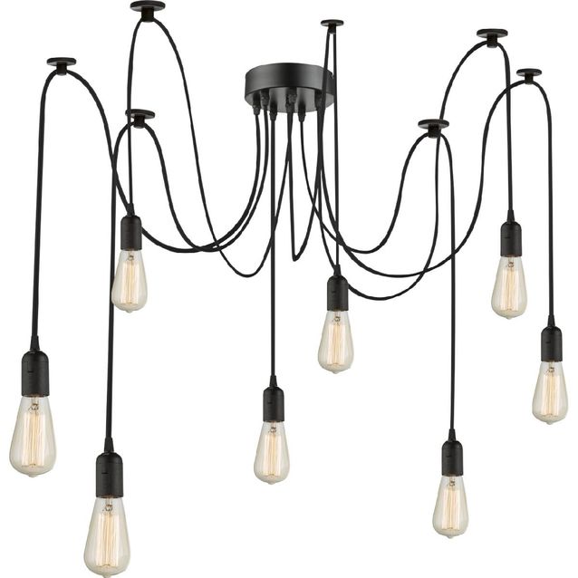 Riippuvalaisin Globo Maracana Ø15cm 40W musta