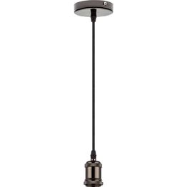 Riippuvalaisin Globo Suspension Ø10cm 60W musta