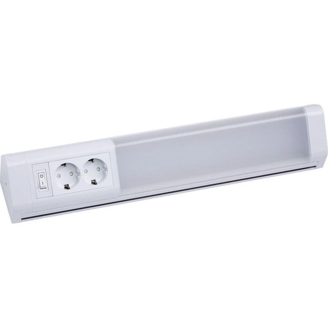 LED-työpistevalaisin MullerLicht Melo plug, 2-osainen pistorasia + kytkin, eri kokoja