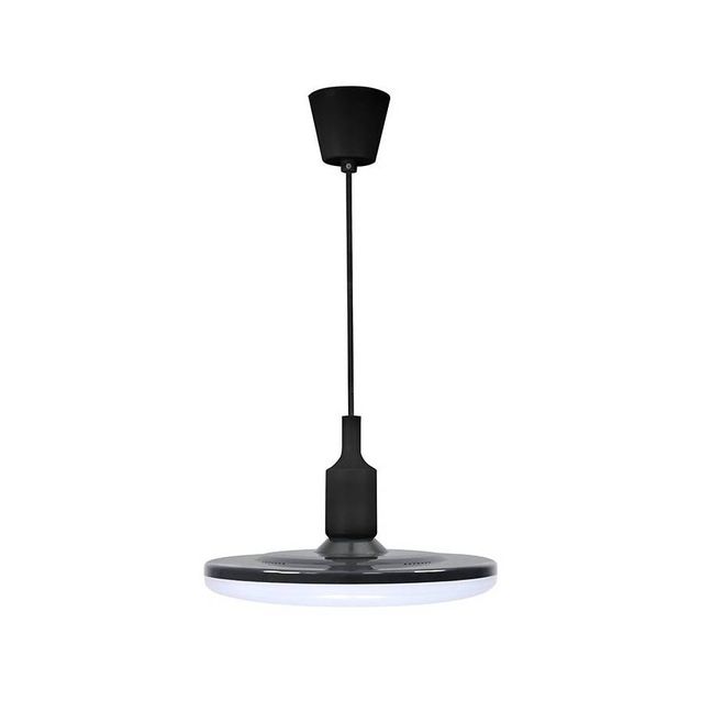 LED-riippuvalaisin Polux Kiki Ø15cm 10W musta