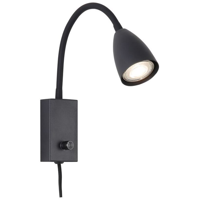 Seinävalaisin Rabalux Mika musta