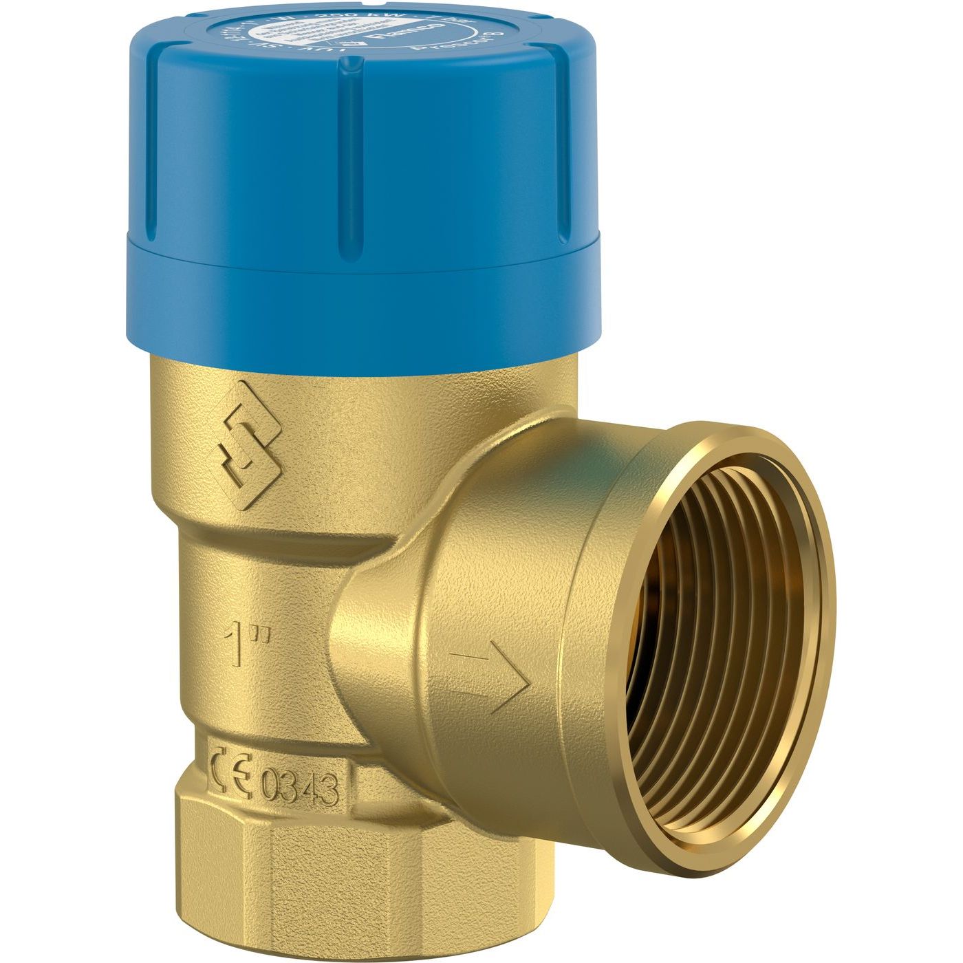 Varoventtiili Flamco Prescor B käyttövedelle 1" x 1 1/4" 10bar