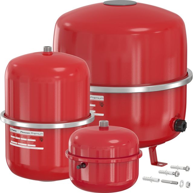 Kalvopaisunta-astia Flamco Flexcon Premium 6bar eri kokoja