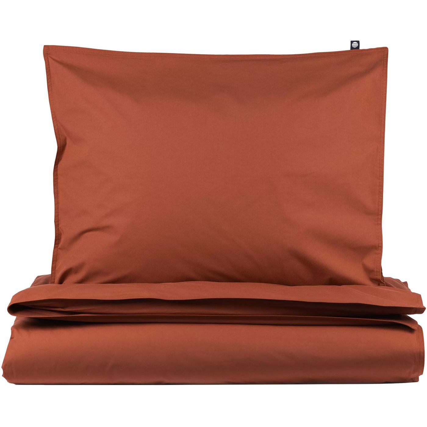 Pussilakanasetti Familon Percale-pussilakanasetti 150x210 cm ruska