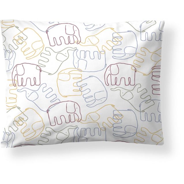 Lasten tyynyliina Finlayson Elefantti Villi multi kasviväri