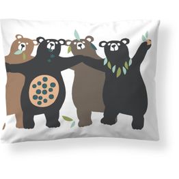 Tyynyliina Finlayson Kopla, 50x60cm, ruskea/persikka