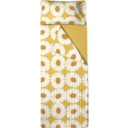 Unipussi Finlayson Valo, 90x250cm, keltainen/valkoinen