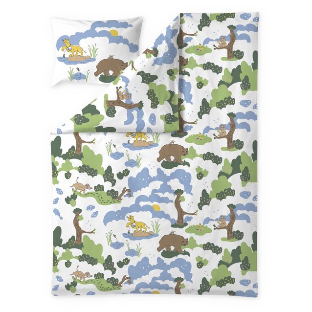 Pussilakanasetti Finlayson Seikkailu, monivärinen