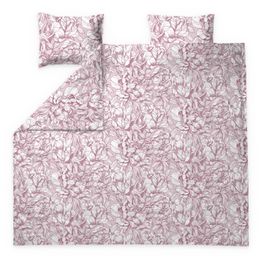 Parivuoteen satiinipussilakanasetti Finlayson Pioni, roosa