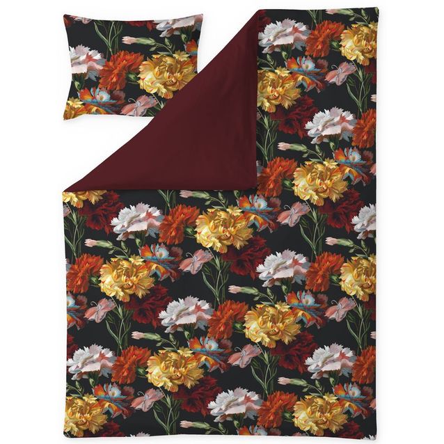 Satiinipussilakanasetti Finlayson Kukkia, monivärinen