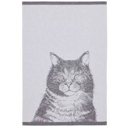 Keittiöpyyhe Finlayson Kissa 50x70cm musta/valkoinen 2kpl/pkt