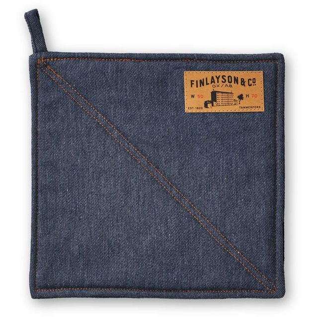 Patalappu Finlayson Old Jeans, 22x22cm, sininen, 2kpl
