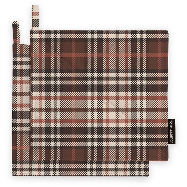 Patalappu Finlayson Reino, 22x22cm, 2kpl, ruskea