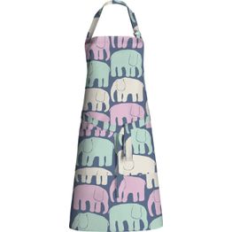 Essu Finlayson Elefantti Multi, 70x85cm, siniharmaa/pastelli