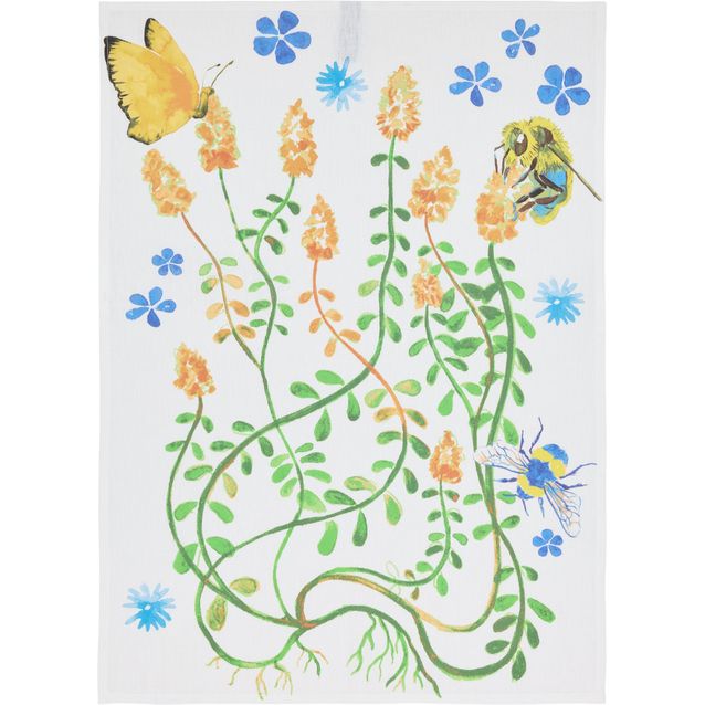 Keittiöpyyhe Finlayson Puutarhajuhla, 50x70cm, monivärinen