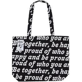 Kangaskassi Finlayson Tom of Finlans Proud, 45x42cm, musta/valkoinen