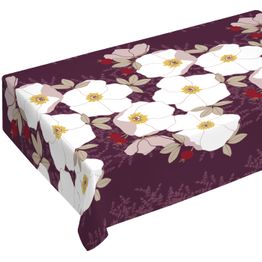 Pöytäliina Finlayson Rosa, 145x250cm, luumu