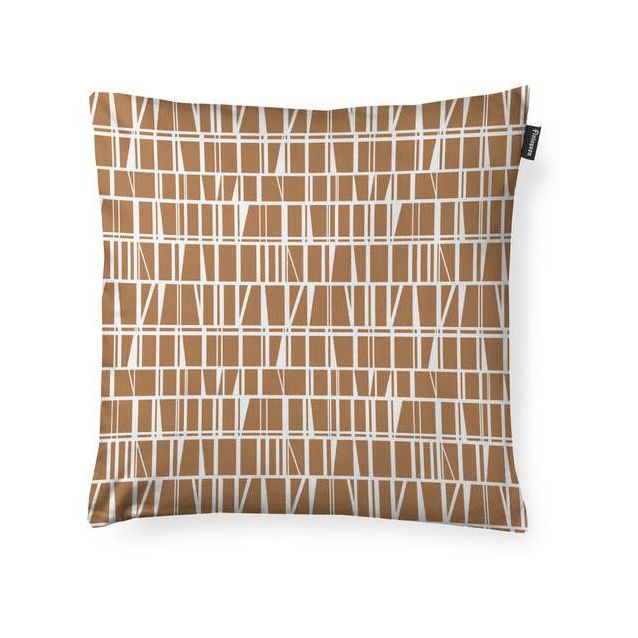 Koristetyynynpäällinen Finlayson Coronna 48x48cm kinuski