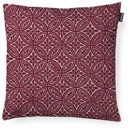 Koristetyynynpäällinen Finlayson Elektra 48x48cm viininpunainen