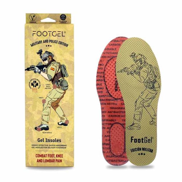 Pohjalliset Footgel Tactical, koko 35–38