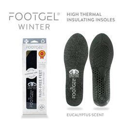 Pohjalliset Footgel Winter Everyday Use, koko 41–46