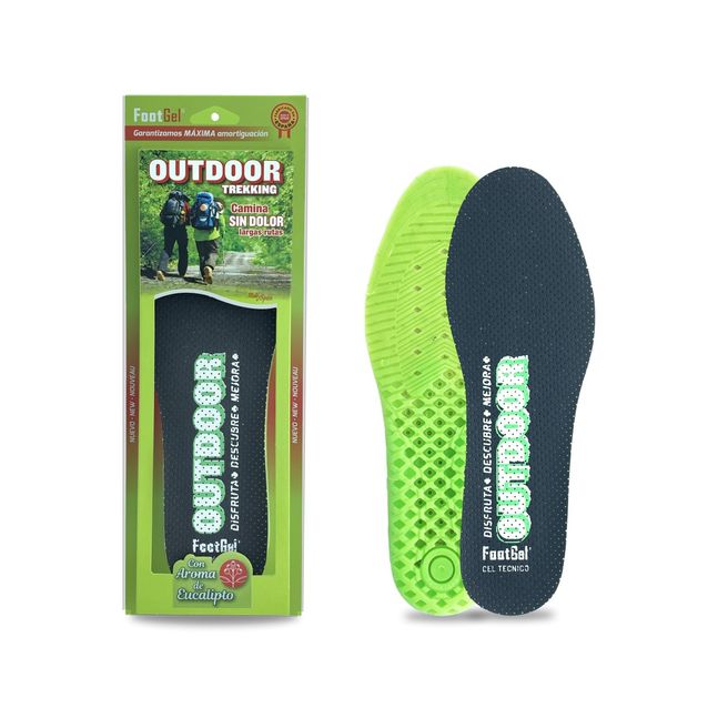 Pohjalliset Footgel Plantilla Outdoor Eucalipto, koko 35–38