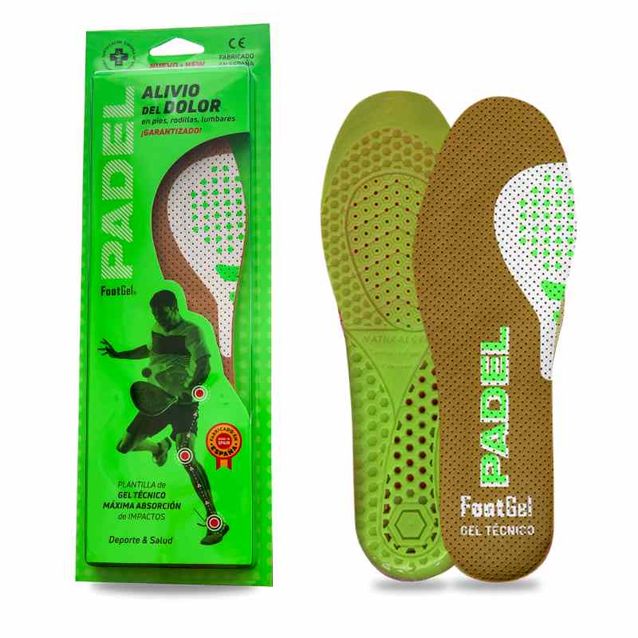 Pohjalliset Footgel Plantilla Padel, koko 39–42
