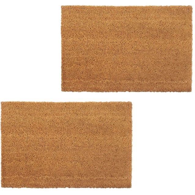 Kuramatot 2kpl 24mm 40x60cm kookoskuitu luonnollinen