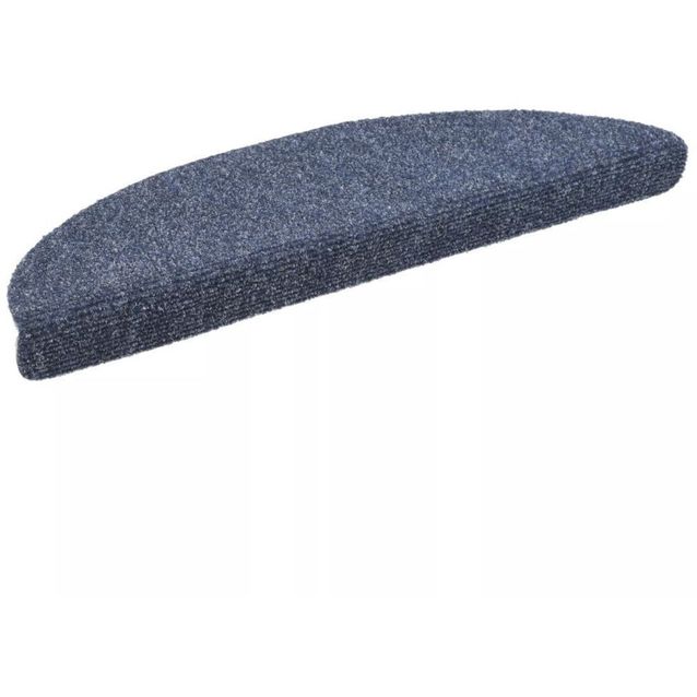 Porrasmatot 15kpl 54x16x4cm itsekiinnittyvä neulahuopa sininen