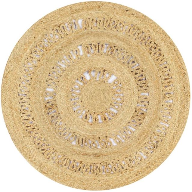 Juuttimatto Rosetti Ø90cm