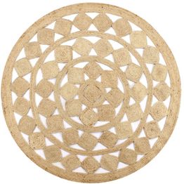 Juuttimatto Hiutale Ø90cm