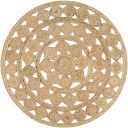 Juuttimatto Hiutale Ø120cm