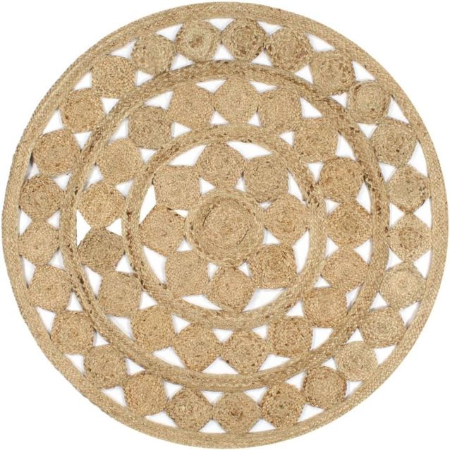 Juuttimatto Hiutale Ø120cm