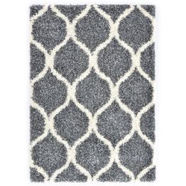 Berbermatto 140x200cm sininen/beige