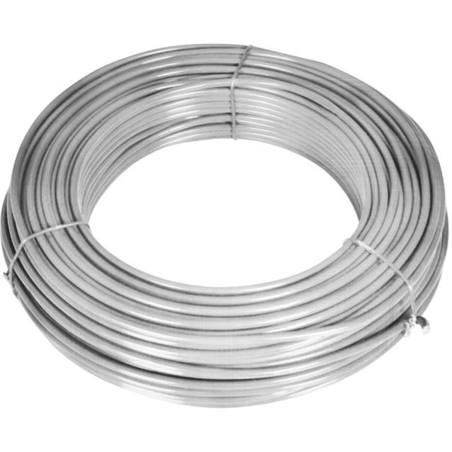 Verkkoaita tolpilla, galvanoitu teräs, 25x0.8 m hopea