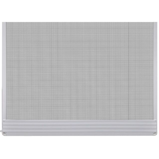 Saranoitu hyönteisverho oveen, 120x240 cm, valkoinen