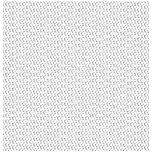 Puutarhan verkkoaita, ruostumaton teräs, 50x50cm, 30x17x2.5mm