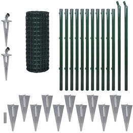 Verkkoaita teräs 25x1m vihreä