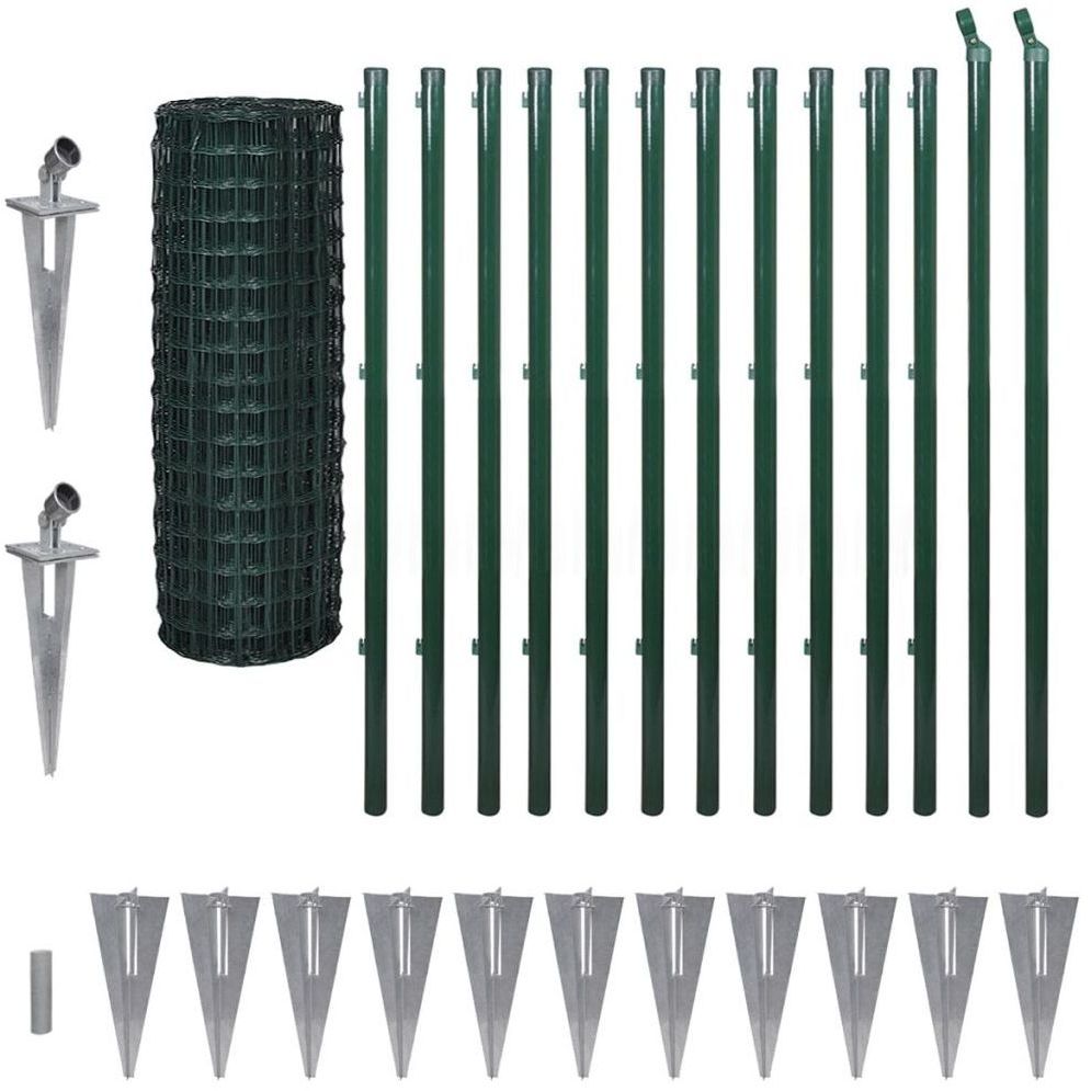 Verkkoaita teräs 25x1.2m vihreä