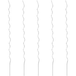 Kasvituet 5 kpl, spiraali, 110 cm, galvanoitu teräs