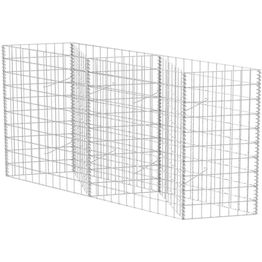 Kivikori galvanoitu teräs 120x30x100cm