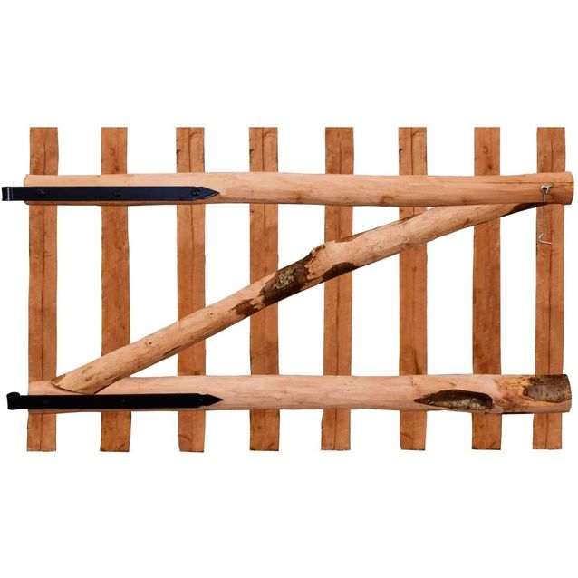 Aitaportti, kyllästetty pähkinäpuu, 100x60cm