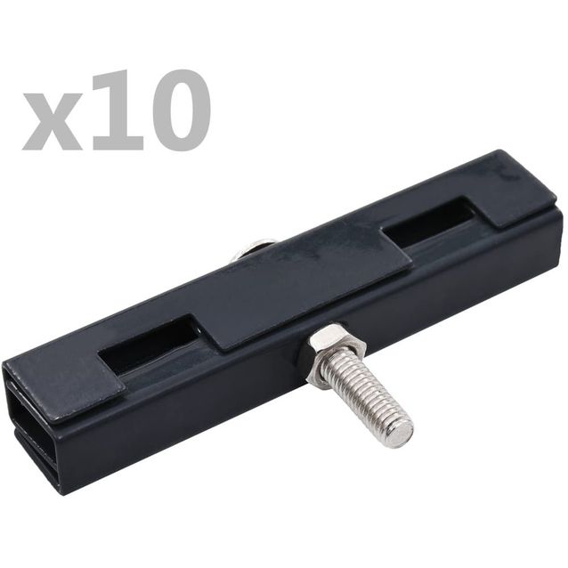 Puutarhan U-mattoliitin, 10kpl, antrasiitti