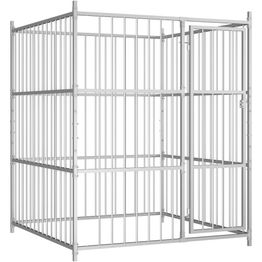 Koiratarha, 150x150x185cm, metallinvärinen