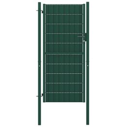 Pihaportti teräs 100x204cm vihreä